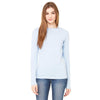 Bella + Canvas Women's Baby Blue Jersey Long-Sleeve T-Shirt