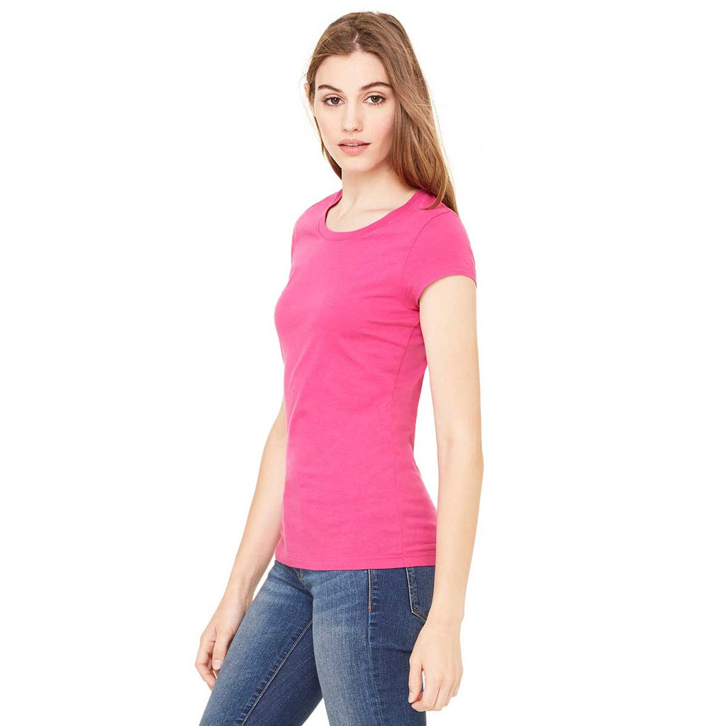 Bella + Canvas Women's Berry Sheer Jersey Short-Sleeve T-Shirt