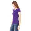 Bella + Canvas Women's Team Purple Sheer Jersey Short-Sleeve T-Shirt