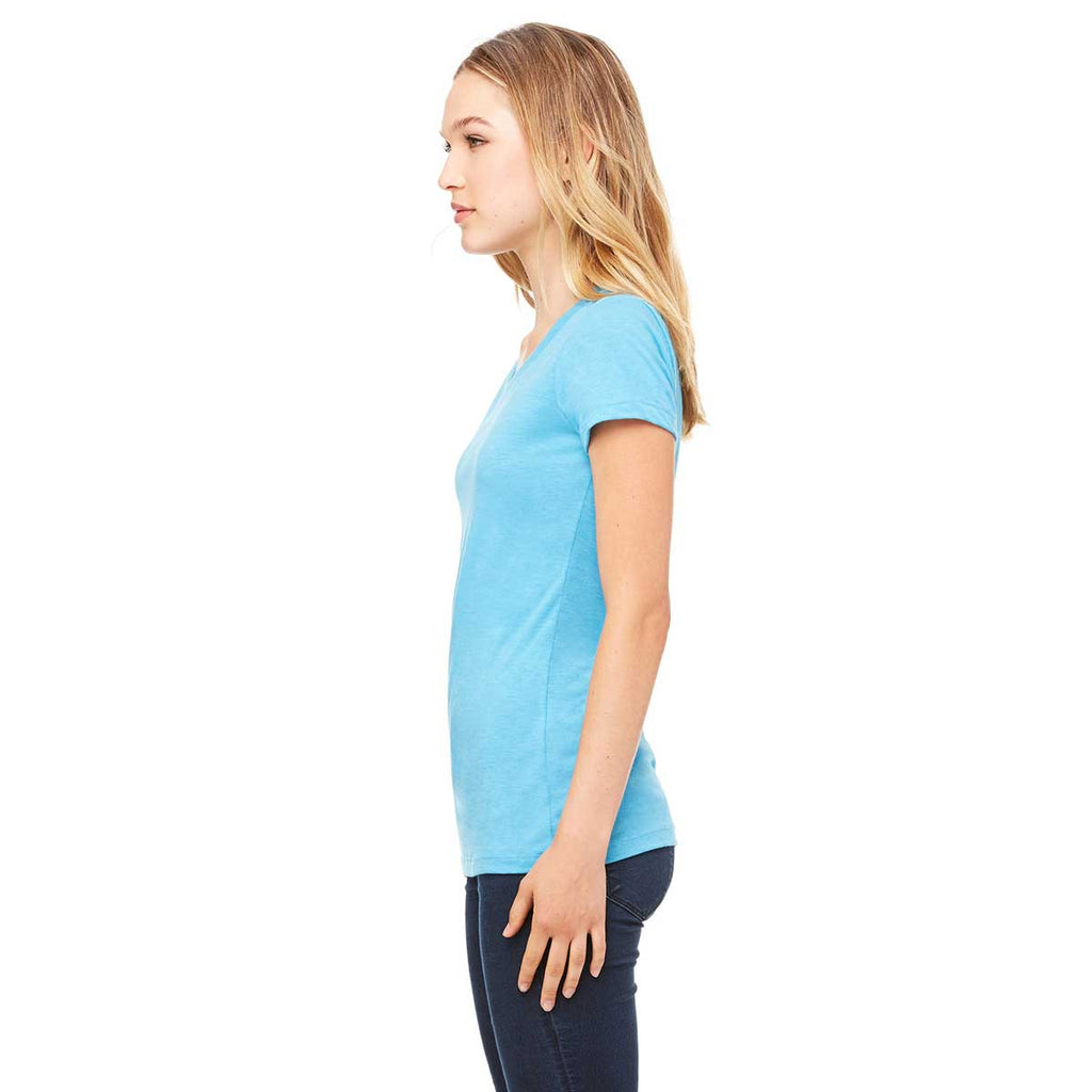Bella + Canvas Women's Aqua Triblend Short-Sleeve T-Shirt