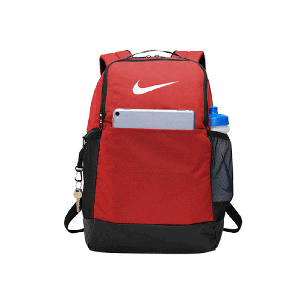 Nike brasilia backpack red shop