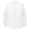 Brooks Brothers Men's White Wrinkle-Free Stretch Pinpoint Shirt