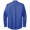 Brooks Brothers Men's Cobalt Blue Wrinkle-Free Stretch Nailhead Shirt