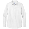 Brooks Brothers Women's White Wrinkle-Free Stretch Naildhead Shirt
