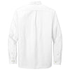 Brooks Brothers Men's White Casual Oxford Cloth Shirt