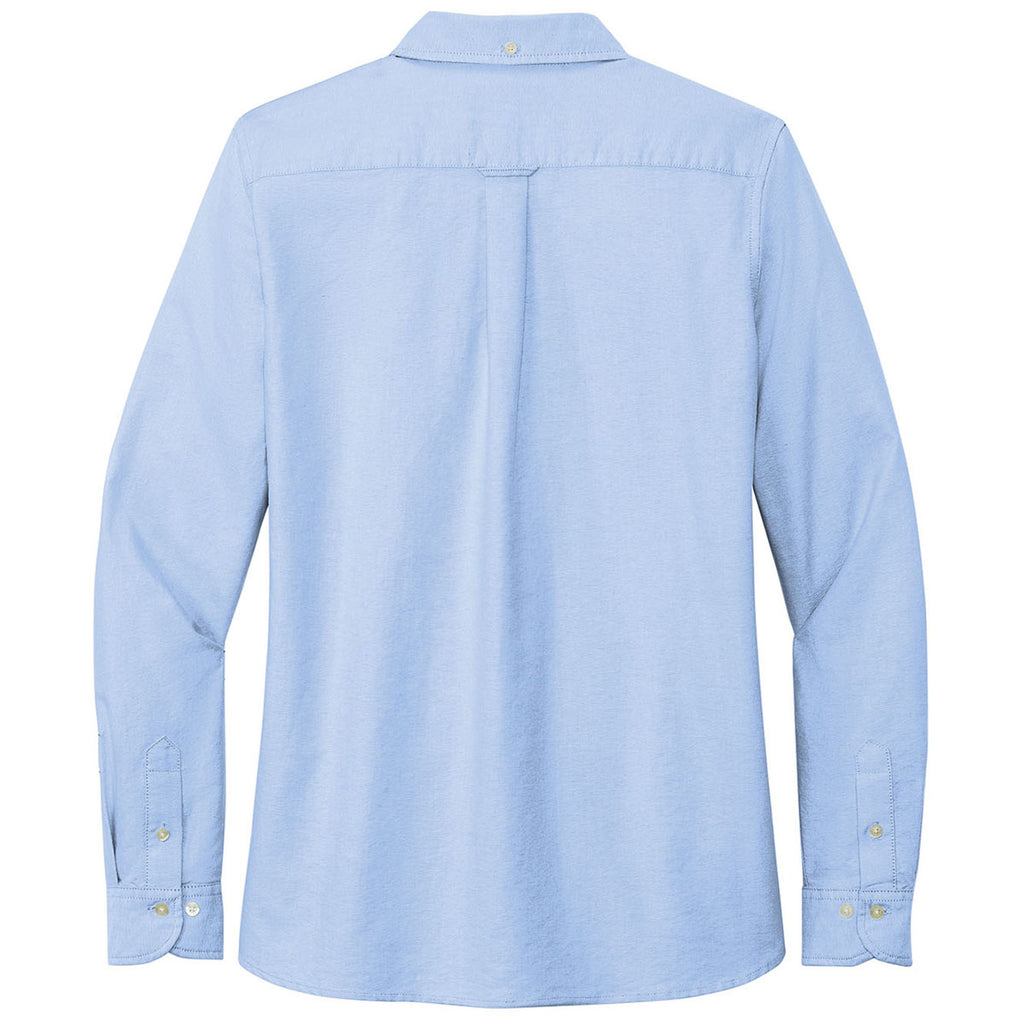 Brooks Brothers Women's Newport Blue Casual Oxford Cloth Shirt