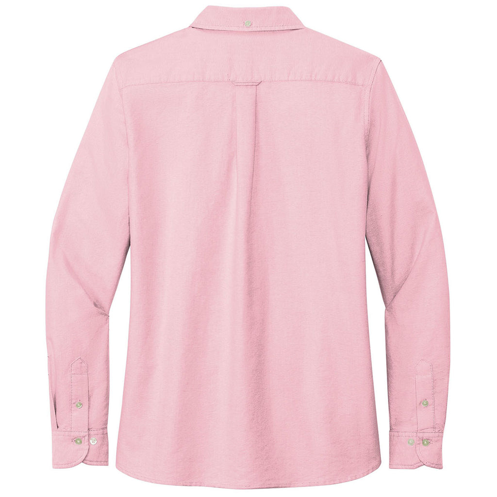Brooks Brothers Women's Soft Pink Casual Oxford Cloth Shirt