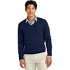Brooks Brothers Men's Navy Blazer Washable Merino V-Neck Sweater