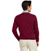 Brooks Brothers Men's Vintage Port Washable Merino V-Neck Sweater