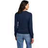 Brooks Brothers Women's Navy Blazer Washable Merino V-Neck Sweater