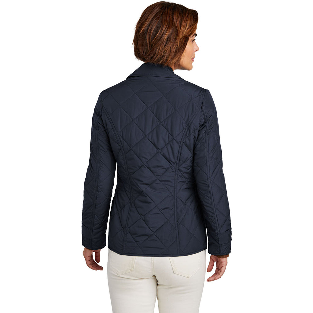 Brooks Brothers Women's Night Navy Quilted Jacket