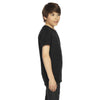 American Apparel Youth Black 50/50 Poly-Cotton Short Sleeve Tee