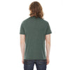 American Apparel Unisex Heather Forest Poly-Cotton Short Sleeve Crewneck T-Shirt