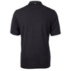 Cutter & Buck Men's Black Virtue Eco Pique Recycled Tall Polo