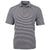 Cutter & Buck Men's Black Virtue Eco Pique Stripped Recycled Tall Polo