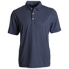 Cutter & Buck Men's Navy Blue/White Pike Eco Symmetry Print Stretch Recycled Tall Polo