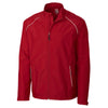 Cutter & Buck Men's Cardinal Red Tall WeatherTec Beacon Full-Zip Jacket