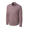 Cutter & Buck Men's Bordeaux Tall Long Sleeve Epic Easy Care Gingham Shirt