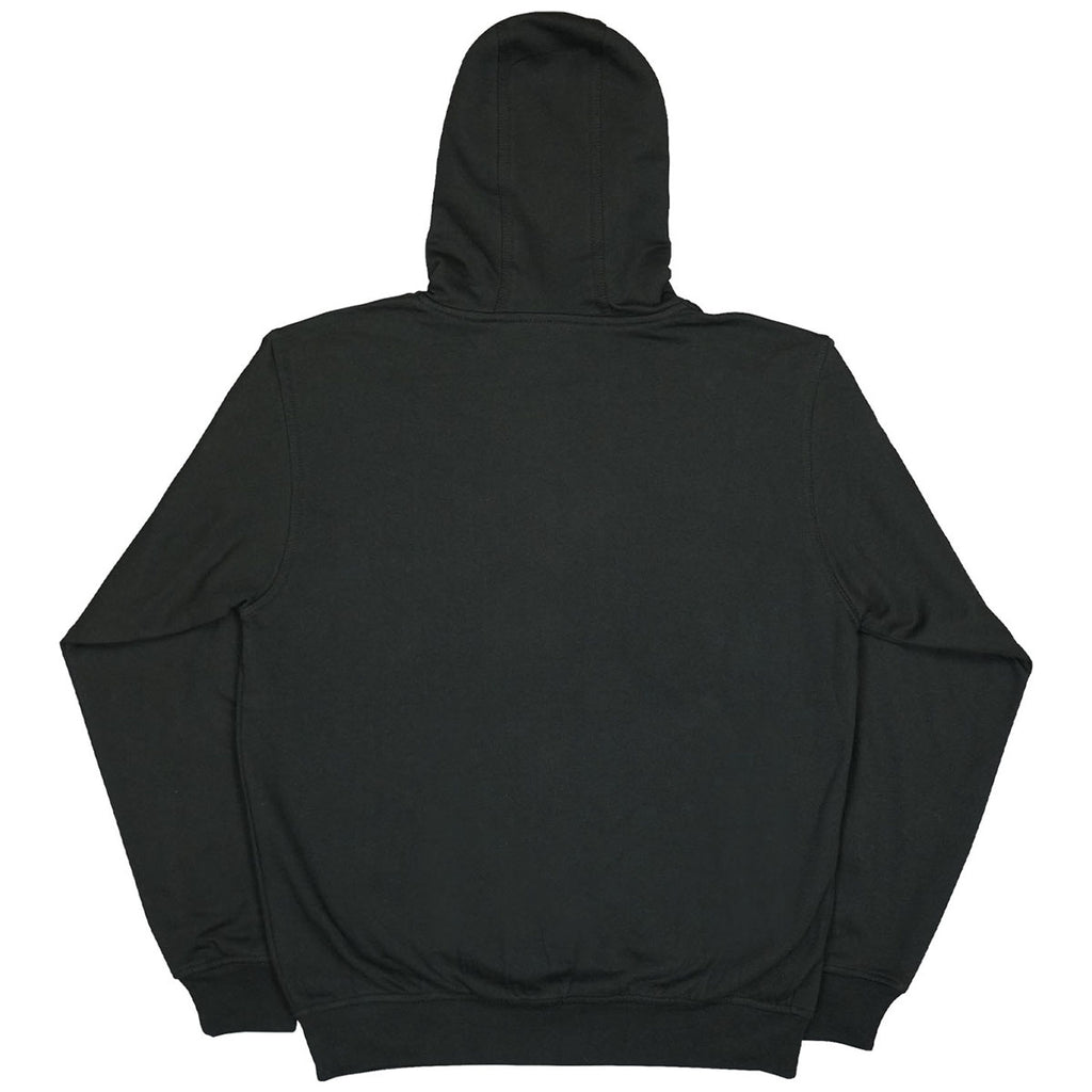 Berne Men's Black Heritage Thermal-Lined Full Zip Hooded Sweatshirt