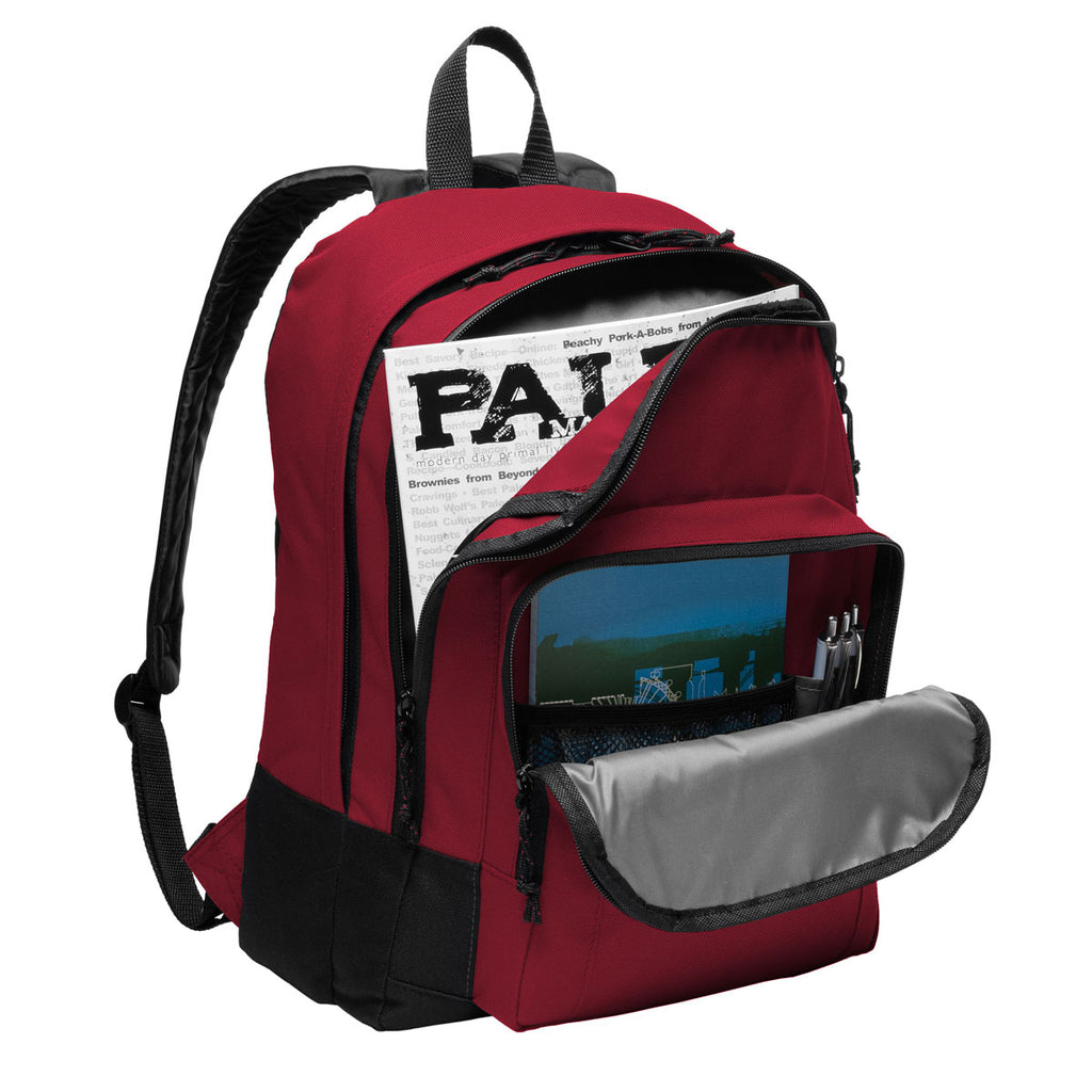 Port Authority Red Basic Backpack