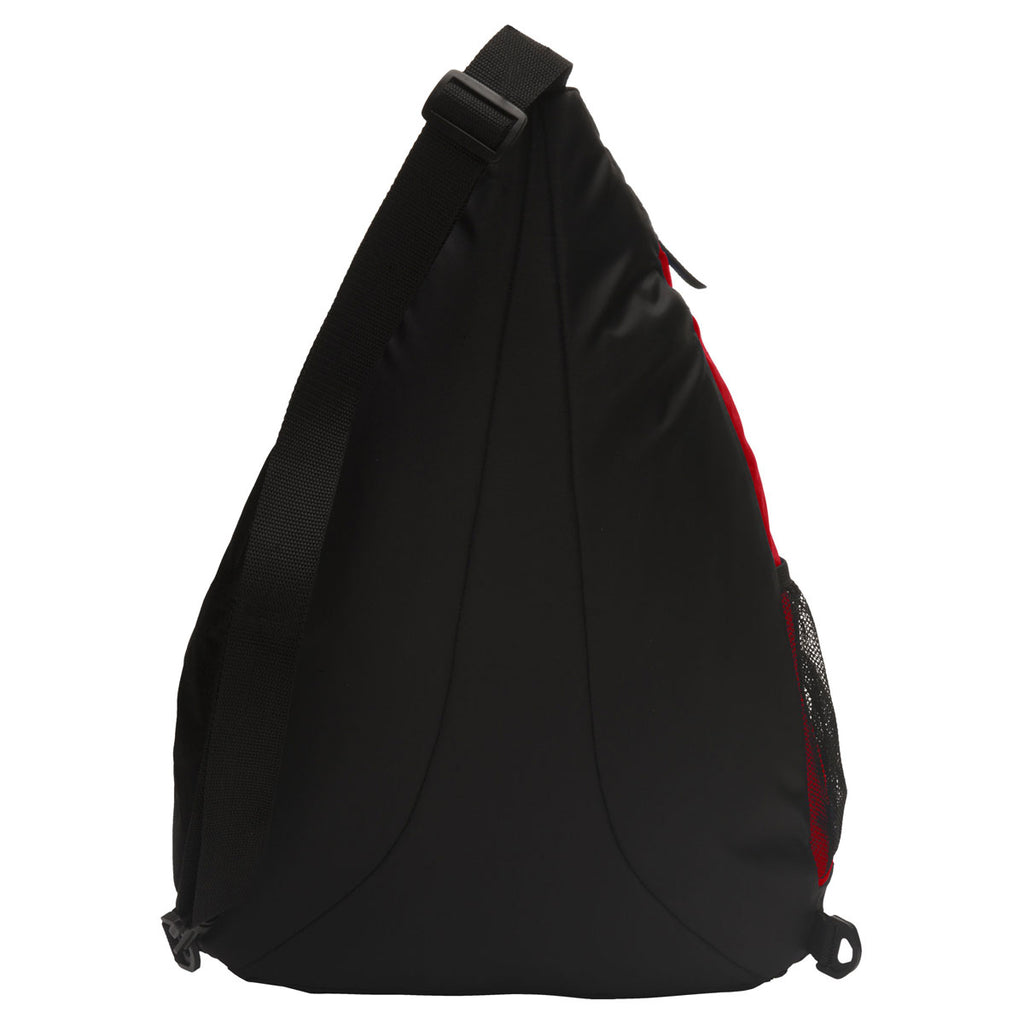 Port Authority True Red/ Black Active Sling Pack