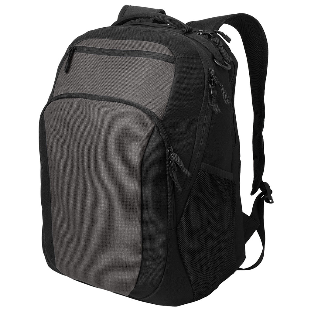 Port Authority Dark Charcoal/ Black Transport Backpack