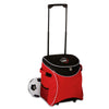 The Bag Factory Red Ice River Lite Rolling Cooler