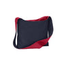Port Authority Navy/ Chili Red Cotton Canvas Sling Bag