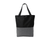 Port Authority Heather Grey/Black Access Tote