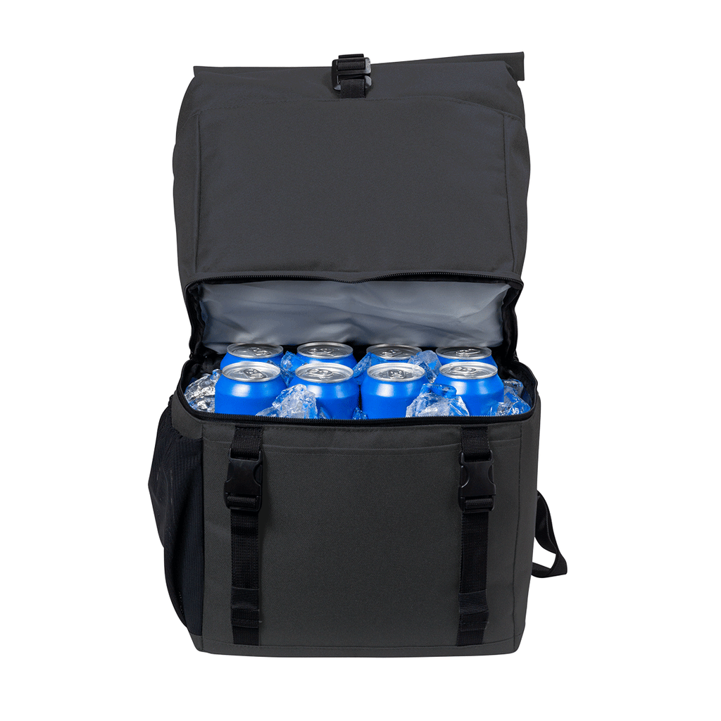 Port Authority Dark Charcoal/ Black 18-Can Backpack Cooler