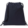 Port Authority Navy Cotton Cinch Pack