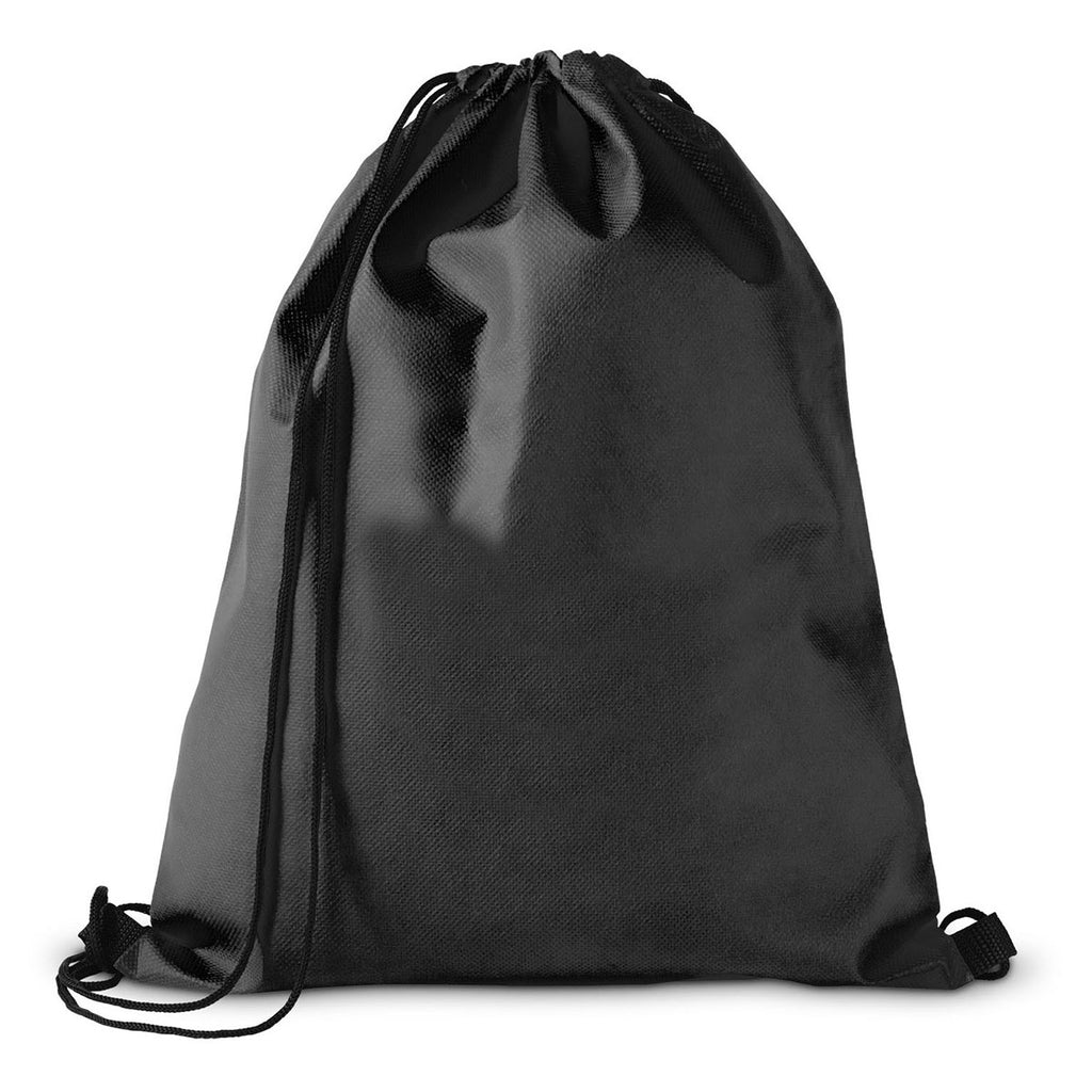 The Bag Factory Black Drawstring Backpack