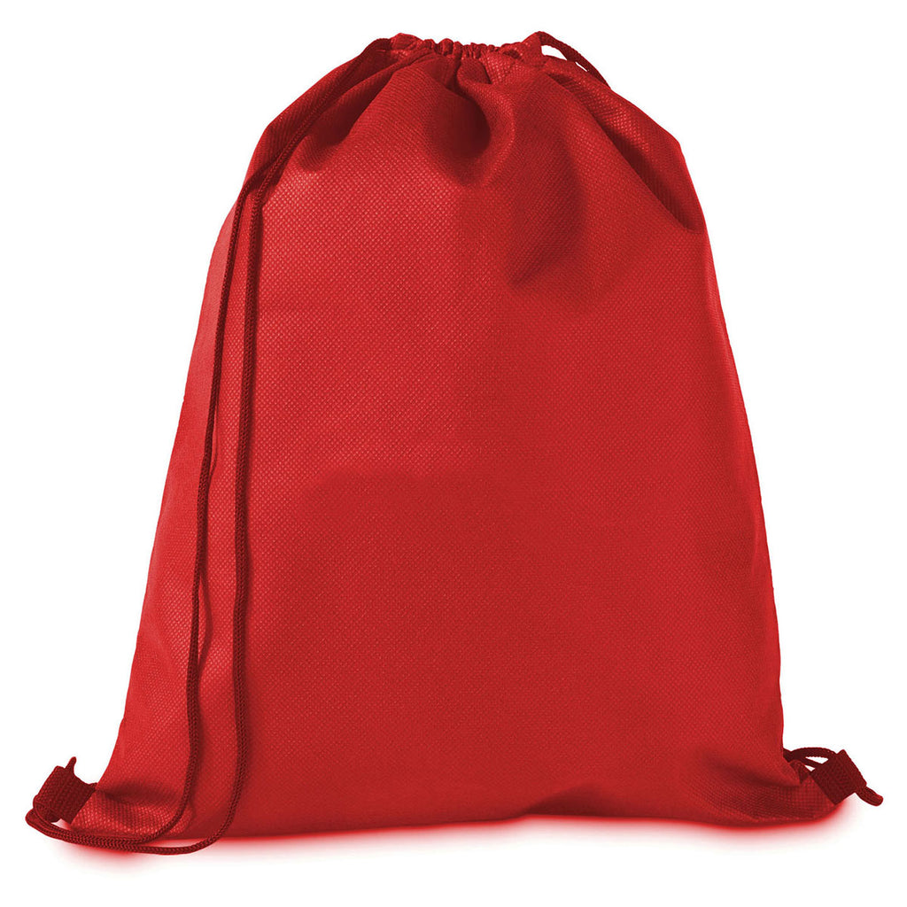 The Bag Factory Red Drawstring Backpack