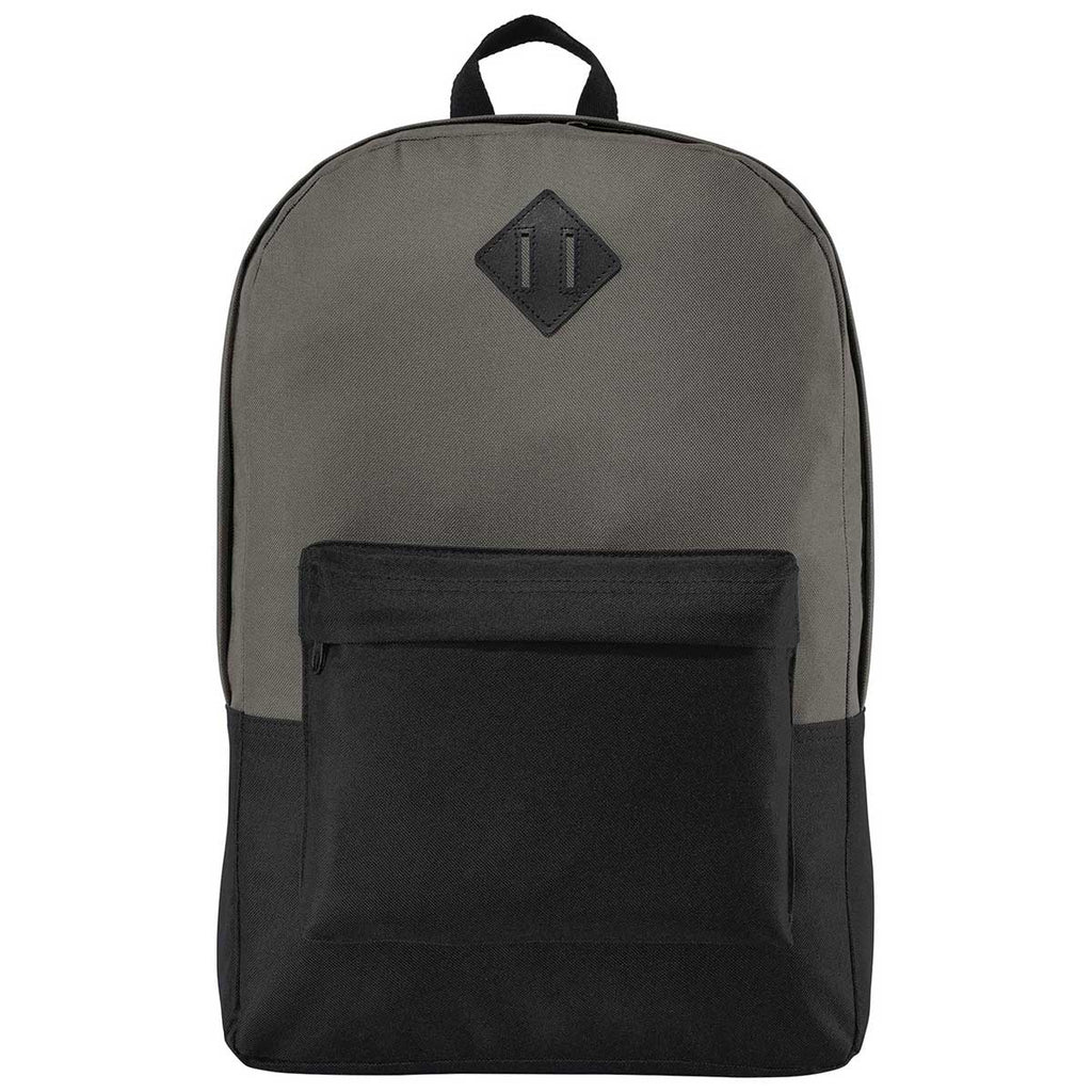 Port Authority Dark Charcoal/Black Retro Backpack