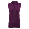 Levelwear Women's Ultraviolet Pure Sleeveless Polo