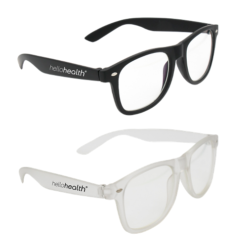 Gold Bond Inc Black Blue Light Blocking Glasses