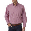 Backpacker Men's Red Yarn Dyed Micro Check Shirt
