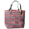 Backpacker Red Grey Around Town Tote