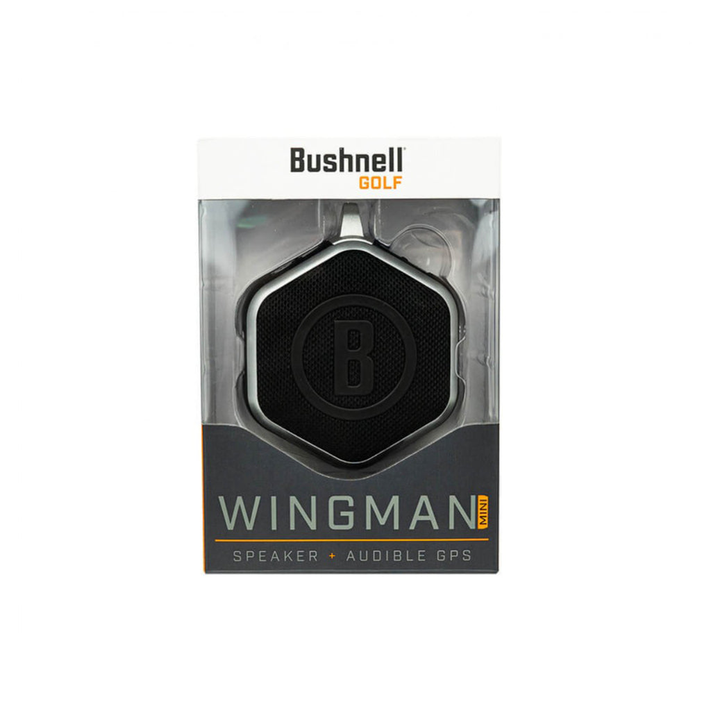 Bushnell Golf Black Stainless Wingman Mini Gps Speaker
