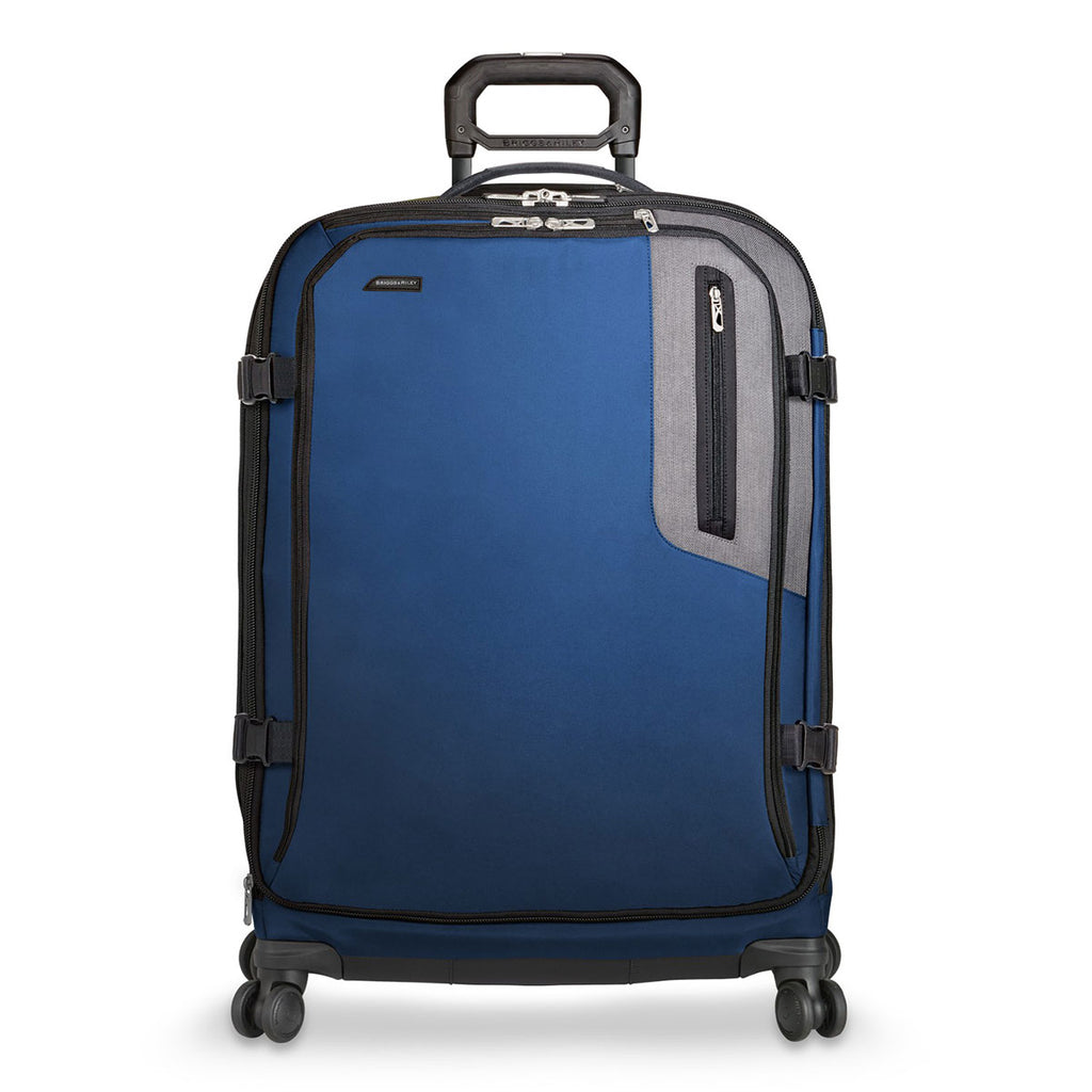 Briggs & Riley Blue BRX Explore Large Expandable Spinner