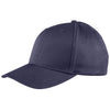 Big Accessories Navy Structured Twill 6-Panel Snapback Cap