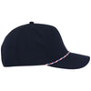 Ahead Navy/Red/White Rope Alto Cap