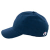 AHEAD Navy Structured Solid Cap
