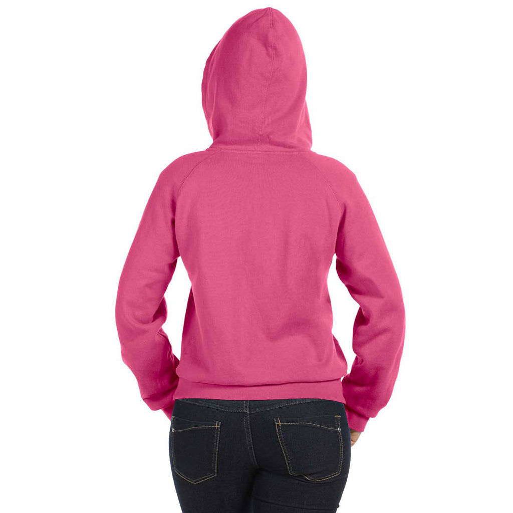 Comfort Colors Women's Raspberry 9.5 oz. Hooded Sweatshirt