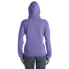 Comfort Colors Women's Violet 9.5 oz. Full-Zip Hooded Sweatshirt