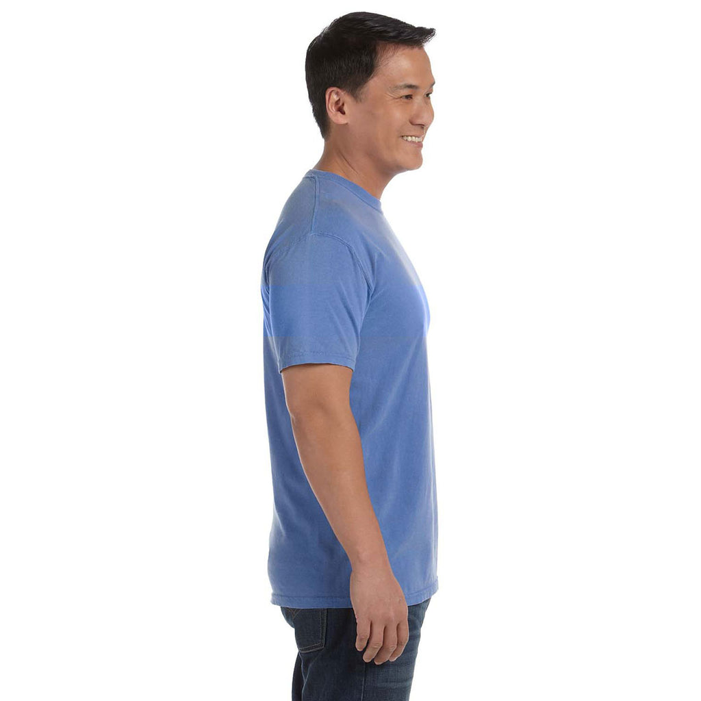 Comfort Colors Men's Flo Blue 6.1 Oz. T-Shirt
