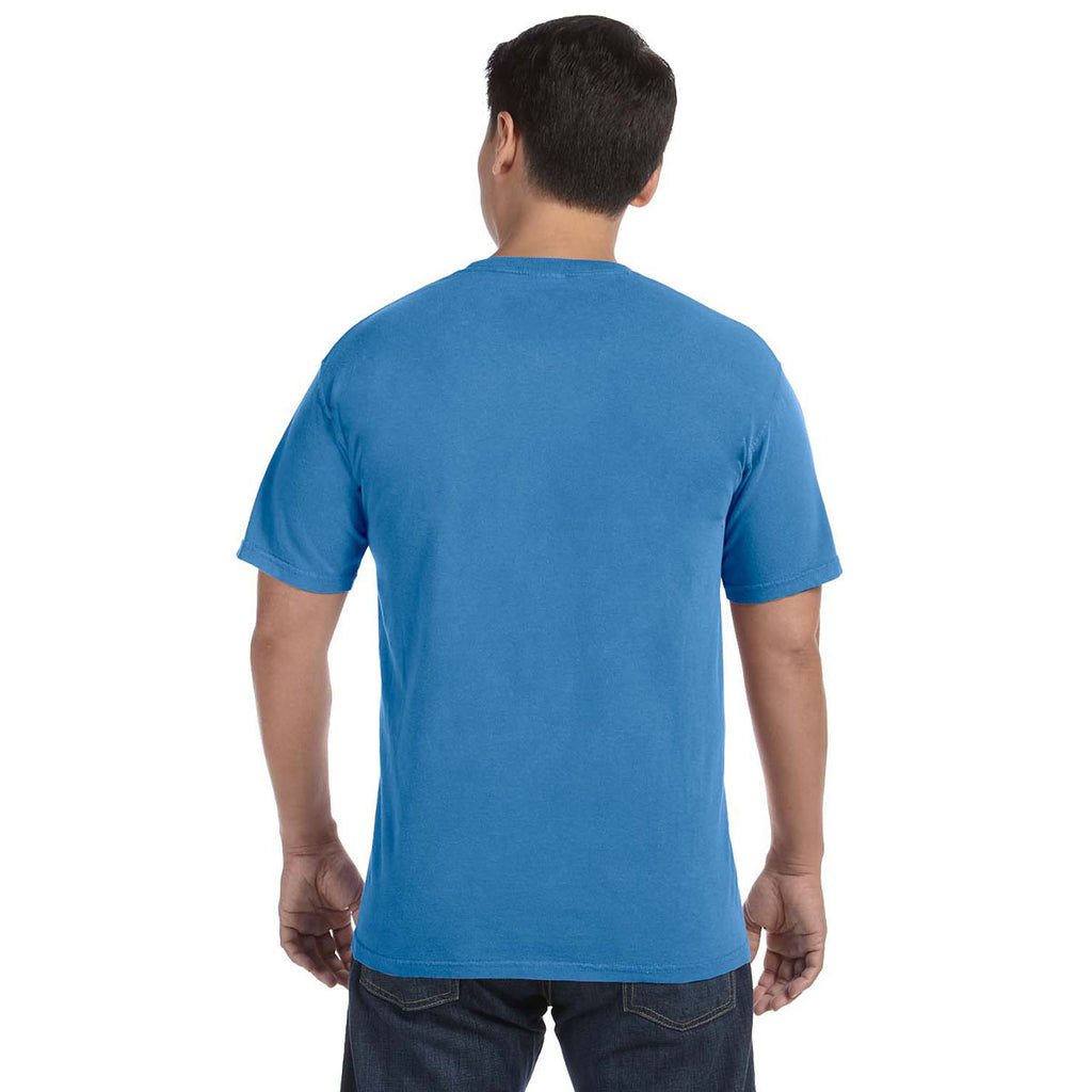 Caribe Men\'s Colors Comfort 6.1 T-Shirt Royal Oz.