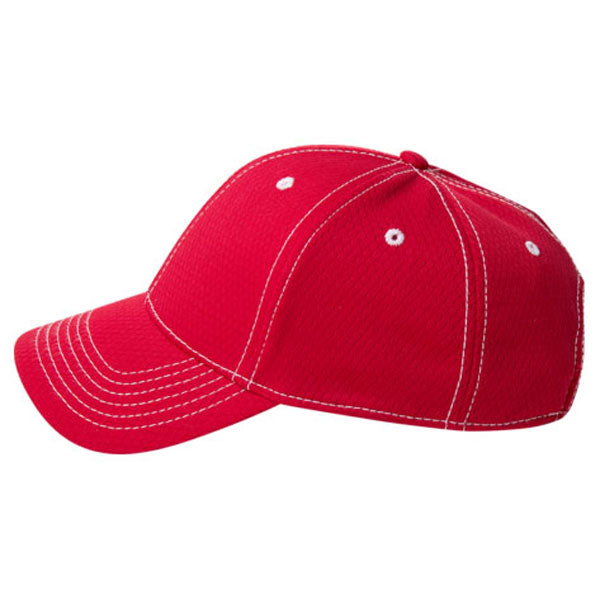 AHEAD Red/White Honeycomb Tech Contrast Cap