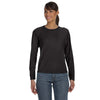 Comfort Colors Women's Black 5.4 Oz. Long-Sleeve T-Shirt