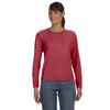 Comfort Colors Women's Crimson 5.4 Oz. Long-Sleeve T-Shirt